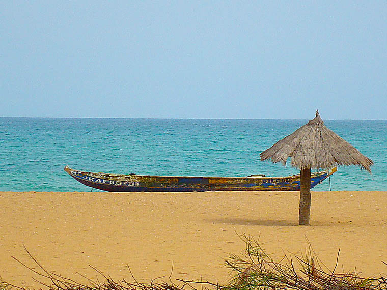 L'hôtel Awalé Plage (Grand Popo - Bénin) - Bar de Plage
