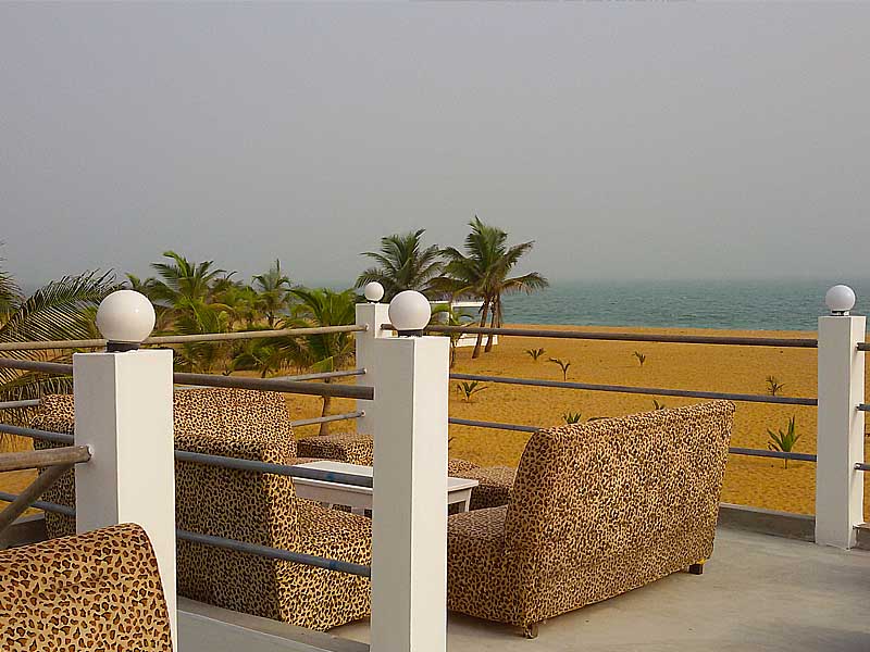L'hôtel Awalé Plage (Grand Popo - Bénin) - Bar de Plage