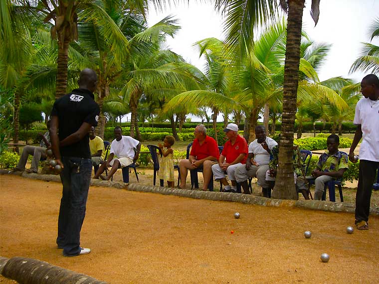 L'hôtel Awalé Plage (Grand Popo - Bénin) - Jeux et animations
