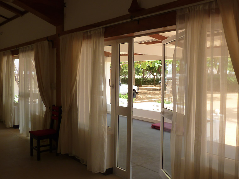 L'hôtel Awalé Plage (Grand Popo - Bénin) - Salle de Conférence