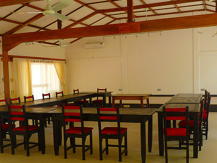 L'hôtel Awalé Plage (Grand Popo - Bénin) - Salle de Conférence