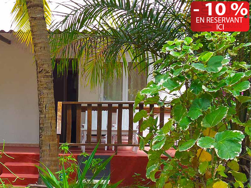 L'hôtel Awalé Plage (Grand Popo - Bénin) - Bungalow Plage et Jardin single ou double ou famille