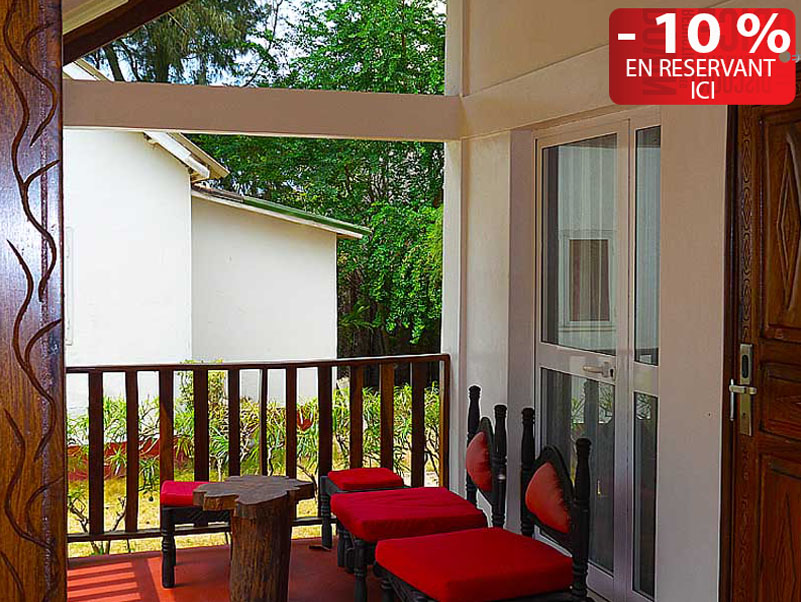 L'hôtel Awalé Plage (Grand Popo - Bénin) - Bungalow Plage et Jardin single ou double ou famille