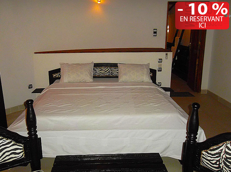 L'hôtel Awalé Plage (Grand Popo - Bénin) - Chambres VIP Piscine et Plage single ou double ou famille