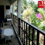 L'hôtel Awalé Plage (Grand Popo - Bénin) -Chambres Jardin single ou double ou famille